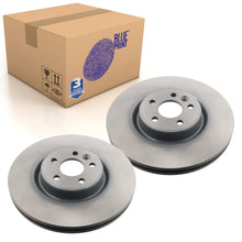 Load image into Gallery viewer, Pair of Front Brake Disc Fits Volvo S80 V60 V70 XC70 Blue Print ADF124369