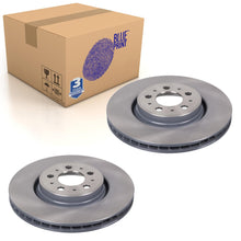 Load image into Gallery viewer, Pair of Front Brake Disc Fits Volvo S60 S80 V70 XC70 Blue Print ADF124370