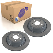 Load image into Gallery viewer, Pair of Rear Brake Disc Fits Ford Galaxy S-Max OE 2019881 Blue Print ADF124375