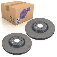Load image into Gallery viewer, Pair of Front Brake Disc Fits Volvo S90 V90 XC90 Blue Print ADF124378