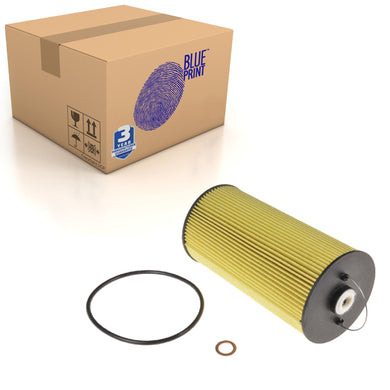 Oil Filter Inc Seal Rings Fits Ssangyong Korando Musso Blue Print ADG02138