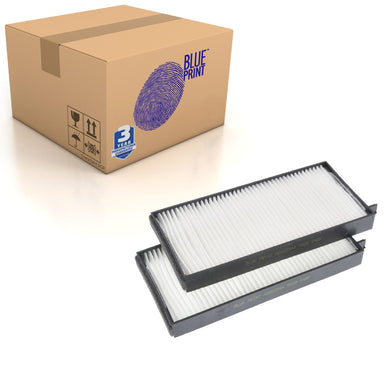 Cabin Pollen Filter X2 Fits Ssangyong Rodius 4x4 Blue Print ADG02544