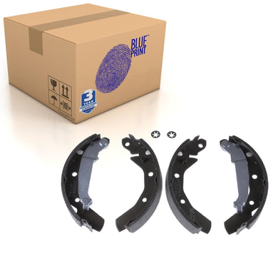 Rear Brake Shoe Set Fits Daewoo Matiz Chevrolet GM Spark Blue Print ADG04138