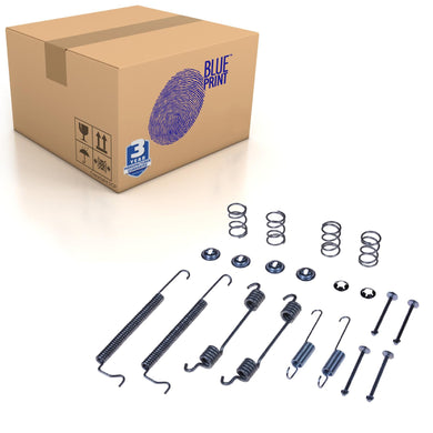 Rear Brake Shoe Fitting Kit Fits Daewoo Kalos Chevrolet GM Blue Print ADG041501