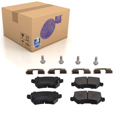 Rear Brake Pads Astra Set Kit Fits Vauxhall 16 05 122 Blue Print ADG042116