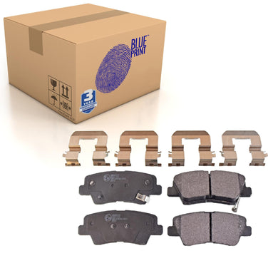 Rear Brake Pads Sportage Set Kit Fits Kia 58302-1RA30 Blue Print ADG042127