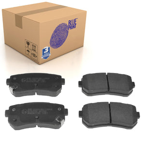 Rear Brake Pads Picanto Set Kit Fits Kia 58302-1YA50 Blue Print ADG042132