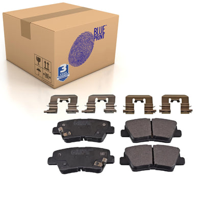 Rear Brake Pads Optima Set Kit Fits Kia 58302-2TA70 Blue Print ADG042134