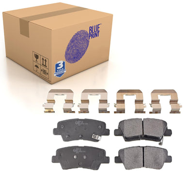 Rear Brake Pads Carens Set Kit Fits Kia 58302-B4A30 Blue Print ADG042138