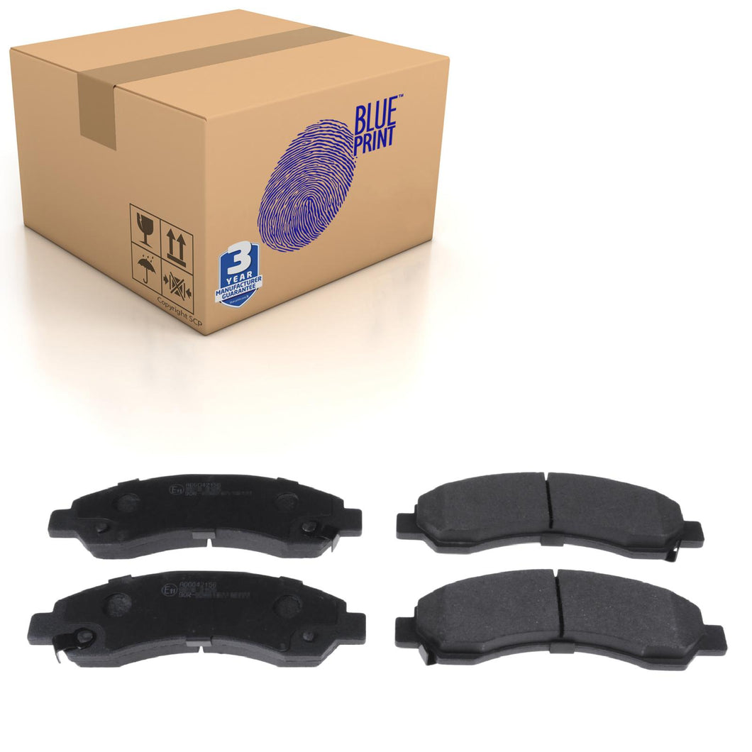 Front Brake Pads Set Kit Fits Great Wall 3501175-K00-J Blue Print ADG042156