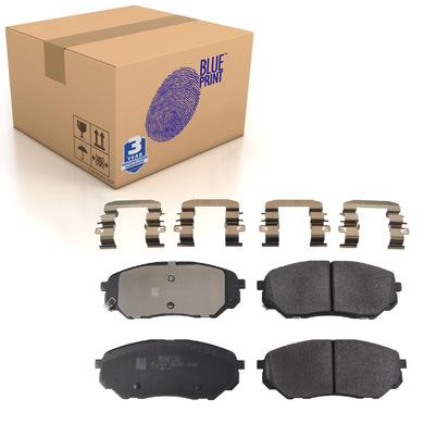 Front Brake Pads Sportage Set Kit Fits Kia 58101-C5A70 Blue Print ADG042166