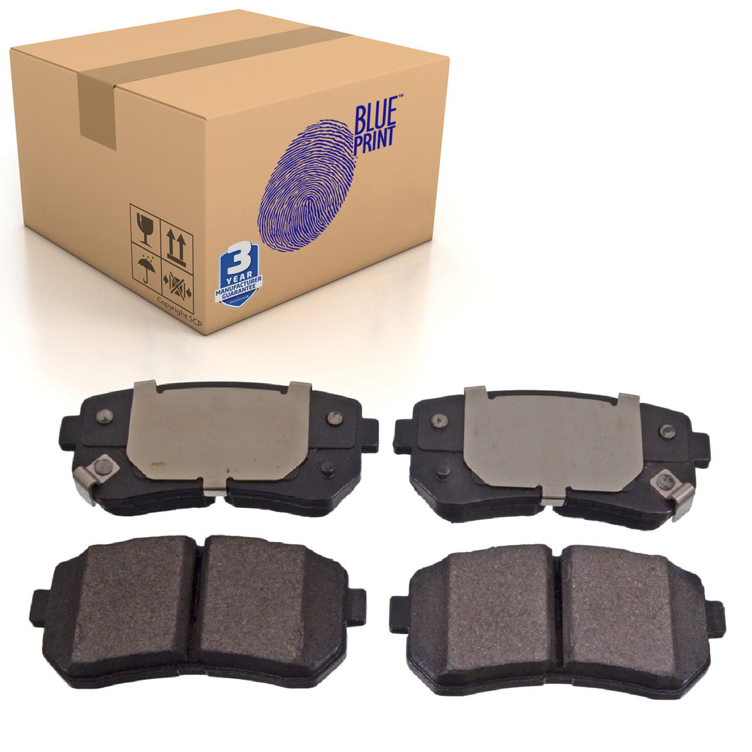 Rear Brake Pads Sportage Set Kit Fits Kia 58302-D7A00 Blue Print ADG042169