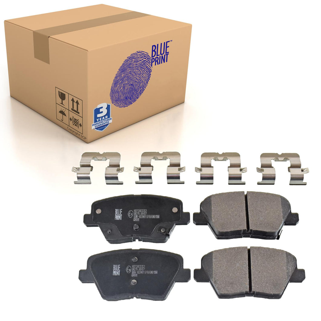 Rear Brake Pads Ceed Set Kit Fits Kia 58302-G4A30 Blue Print ADG042184