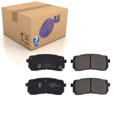 Rear Brake Pads Carnival Set Kit Fits Kia 58302-4DE00 Blue Print ADG04289