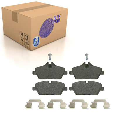 Front Brake Pads 1 Series Set Kit Fits BMW 34 11 6 774 050 Blue Print ADG04297