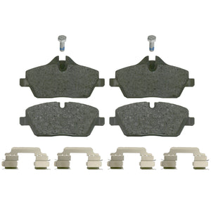 Front Brake Pads 1 Series Set Kit Fits BMW 34 11 6 774 050 Blue Print ADG04297