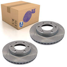 Load image into Gallery viewer, Pair of Front Brake Disc Fits Ssangyong RX-Series Blue Print ADG043112