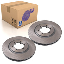 Load image into Gallery viewer, Pair of Front Brake Disc Fits Ssangyong RX-Series Blue Print ADG043121