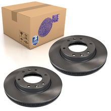 Load image into Gallery viewer, Pair of Front Brake Disc Fits KIA Carnival Sedona Blue Print ADG043123