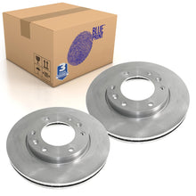 Load image into Gallery viewer, Pair of Front Brake Disc Fits Hyundai Grand Starex Royale H Blue Print ADG043140