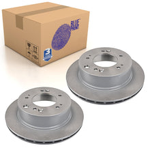 Load image into Gallery viewer, Pair of Rear Brake Disc Fits KIA Sorento OE 584113E500 Blue Print ADG043146