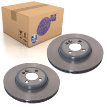 Load image into Gallery viewer, Pair of Front Brake Disc Fits Mini BMW Cooper R55 LCI R56 R Blue Print ADG043148