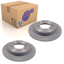 Load image into Gallery viewer, Pair of Rear Brake Disc Fits Hyundai Coupe Elantra Lavita La Blue Print ADG04314