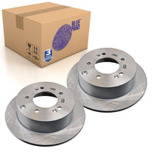 Load image into Gallery viewer, Pair of Rear Brake Disc Fits KIA Cerato Soul OE 584112K300 Blue Print ADG043151