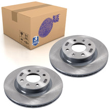 Load image into Gallery viewer, Pair of Front Brake Disc Fits Hyundai i20 I OE 517121J500 Blue Print ADG043152