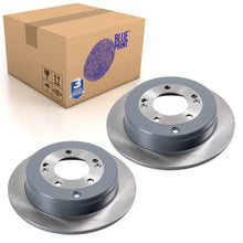 Load image into Gallery viewer, Pair of Rear Brake Disc Fits KIA Opirus Hyundai Grandeur IV Blue Print ADG043155