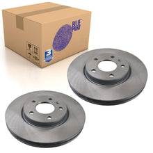 Load image into Gallery viewer, Pair of Front Brake Disc Fits Vauxhall Ampera Astra Caravan Blue Print ADG043166