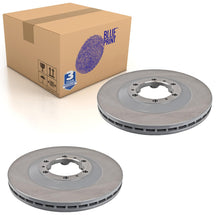 Load image into Gallery viewer, Pair of Front Brake Disc Fits BMW OE 3103102K00 Blue Print ADG043170