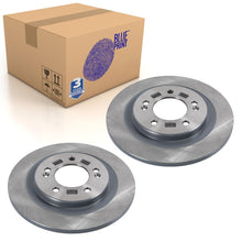 Load image into Gallery viewer, Pair of Rear Brake Disc Fits Hyundai i40 OE 584113Z100 Blue Print ADG043179