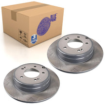 Load image into Gallery viewer, Pair of Rear Brake Disc Fits KIA Optima Hyundai Azera iX35 Blue Print ADG043197