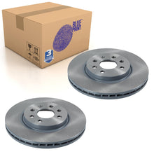 Load image into Gallery viewer, Pair of Front Brake Disc Fits Vauxhall Corsa Meriva Combo C Blue Print ADG043203