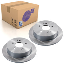 Load image into Gallery viewer, Pair of Rear Brake Disc Fits Ssangyong Korando Blue Print ADG043215