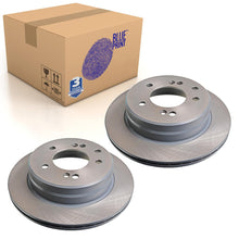 Load image into Gallery viewer, Pair of Rear Brake Disc Fits Ssangyong Rodius Turismo Blue Print ADG043217