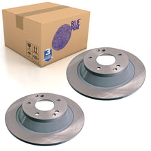 Load image into Gallery viewer, Pair of Rear Brake Disc Fits Ssangyong Tivoli Blue Print ADG043219