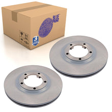 Load image into Gallery viewer, Pair of Front Brake Disc Fits Hyundai H100 III Blue Print ADG04321
