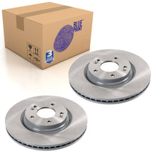 Load image into Gallery viewer, Pair of Front Brake Disc Fits KIA Sportage 4x4 Blue Print ADG043221