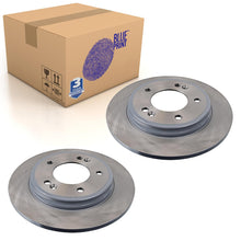 Load image into Gallery viewer, Pair of Rear Brake Disc Fits KIA Niro Hyundai Elantra Ioniq Blue Print ADG043229