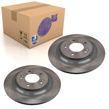 Load image into Gallery viewer, Pair of Rear Brake Disc Fits KIA Optima IV OE 58411D4650 Blue Print ADG043230