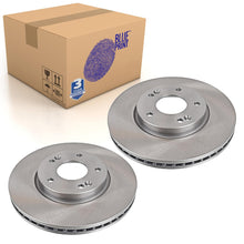 Load image into Gallery viewer, Pair of Front Brake Disc Fits Hyundai OE 51712G4000 Blue Print ADG043232