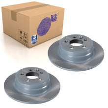 Load image into Gallery viewer, Pair of Rear Brake Disc Fits Rover OE SDB000871 Blue Print ADG043233