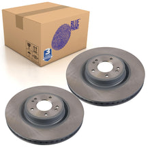 Load image into Gallery viewer, Pair of Front Brake Disc Fits Kia Stinger OE 51712J5250 Blue Print ADG043239