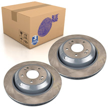 Load image into Gallery viewer, Pair of Rear Brake Disc Fits Kia OE 58411J5250 Blue Print ADG043240