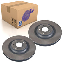 Load image into Gallery viewer, Pair of Front Brake Disc Fits Hyundai OE 51712S0100 Blue Print ADG043246