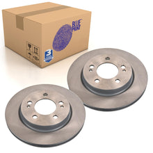 Load image into Gallery viewer, Pair of Rear Brake Disc Fits Ssangyong OE 4840136100 Blue Print ADG043249