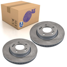 Load image into Gallery viewer, Pair of Front Brake Disc Fits Ssangyong OE 4144136000 Blue Print ADG043250