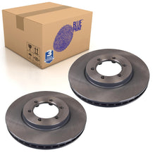 Load image into Gallery viewer, Pair of Front Brake Disc Fits Ssangyong Korando Musso RX-Ser Blue Print ADG04330